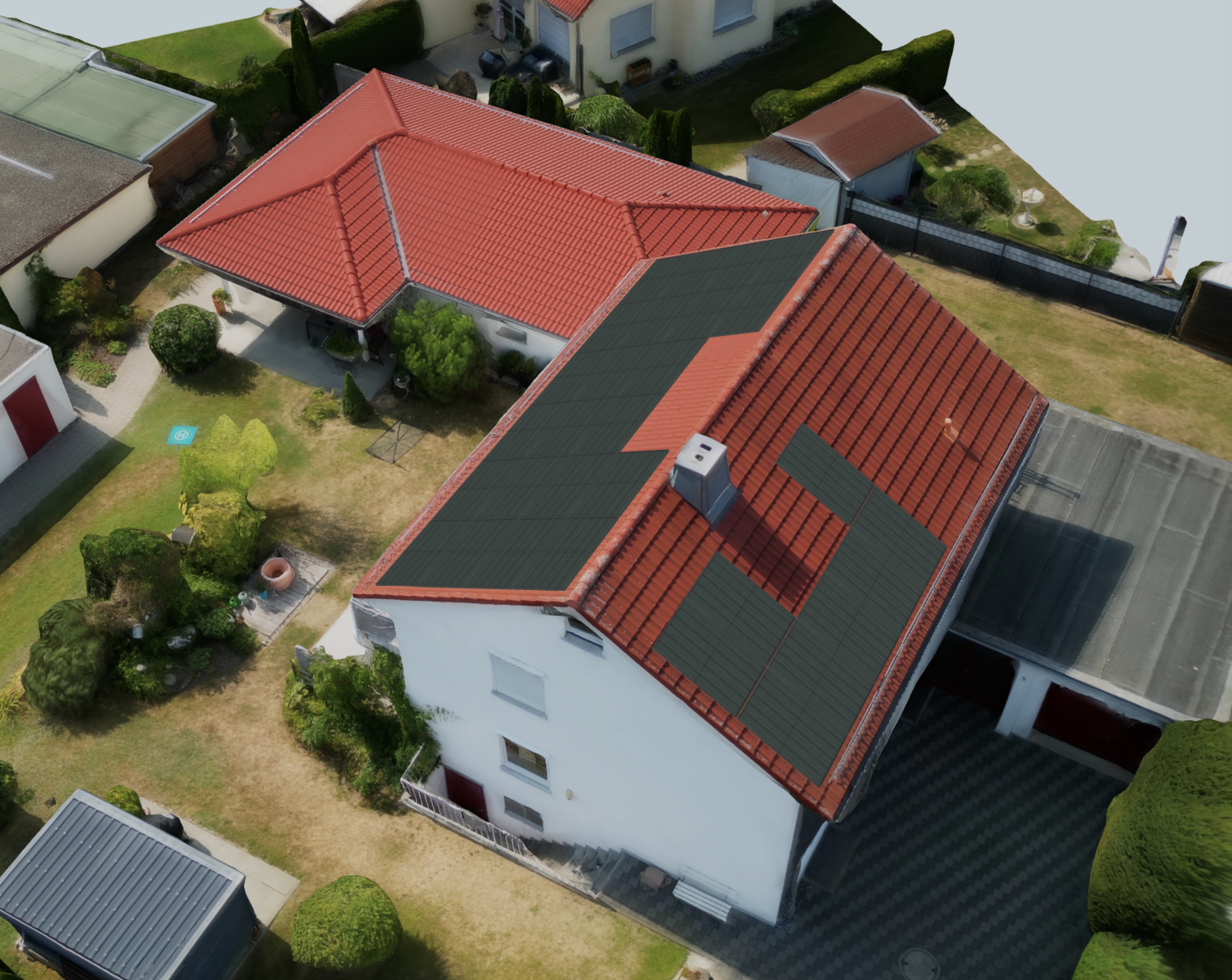 PV-Planung am Referenzhaus